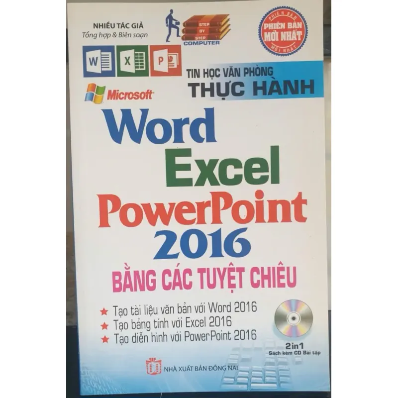 Tin Học Văn Phòng Thực Hành Word Excel PowerPoint 2016 Bằng Các Tuyệt Chiêu 747654