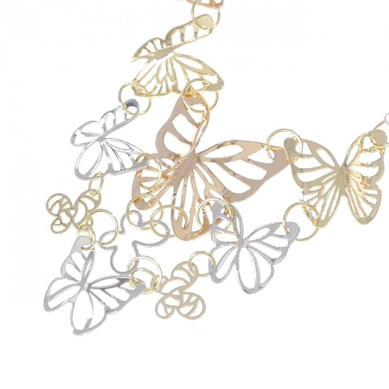 K18 Ba màu Bướm Dây chuyền - Hàng hiệu Chính hãng 850522