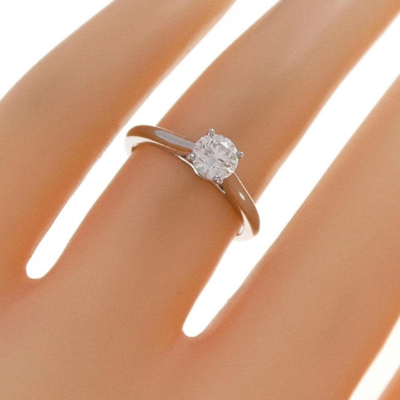 Cartier 1895 Solitaire Nhẫn 0.42CT - Hàng hiệu Chính hãng 835654