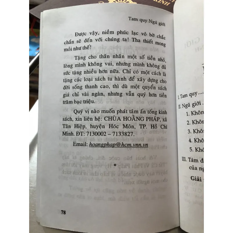 Tam quy ngũ giới - Thích Chân Tính  1009765