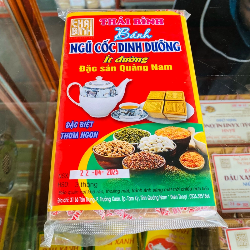 1 Gói bánh ngũ cốc dinh dưỡng ít đường Thái Bình - Đặc sản Quảng Nam  443144