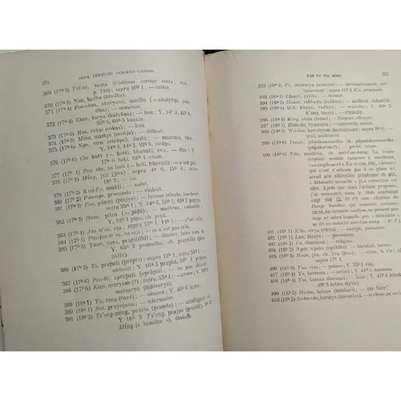 Deux lexiques sanskrit - chinois - Prabodh Chandra bagchi xuất bản 1929 -1937 trọn bộ 726940