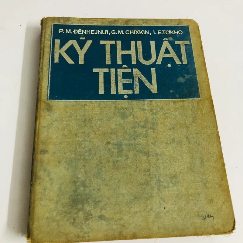 KỸ THUẬT TIỆN - sách bìa cứng 564918
