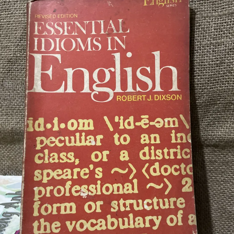 Essential Idioms in English  With Exercises for Practice and Tests by Robert J. Dixso 799341