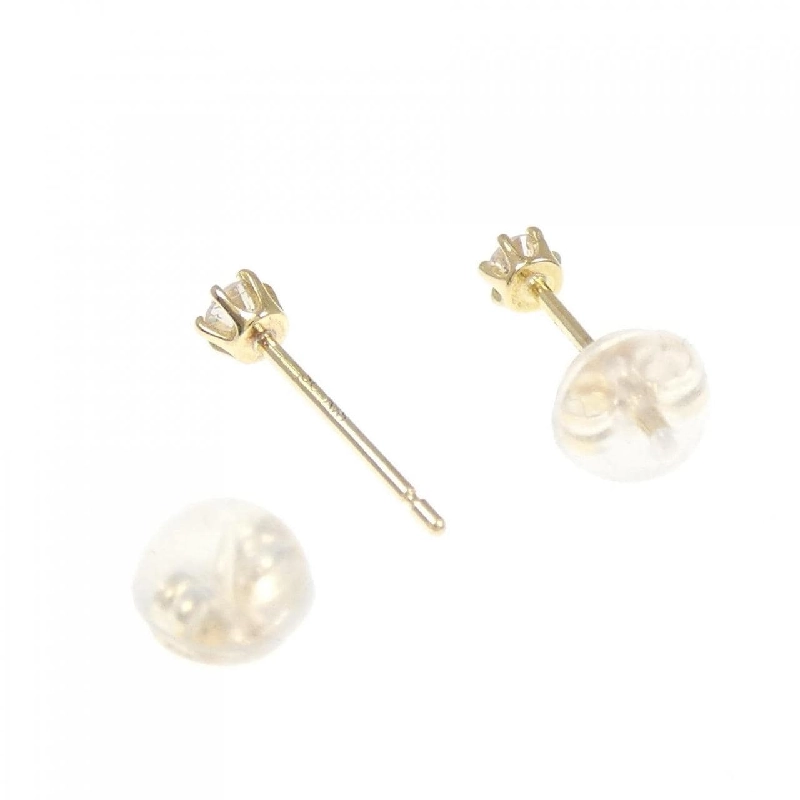 K18YG Solitaire Bông tai Kim cương - Hàng hiệu Chính hãng 865170