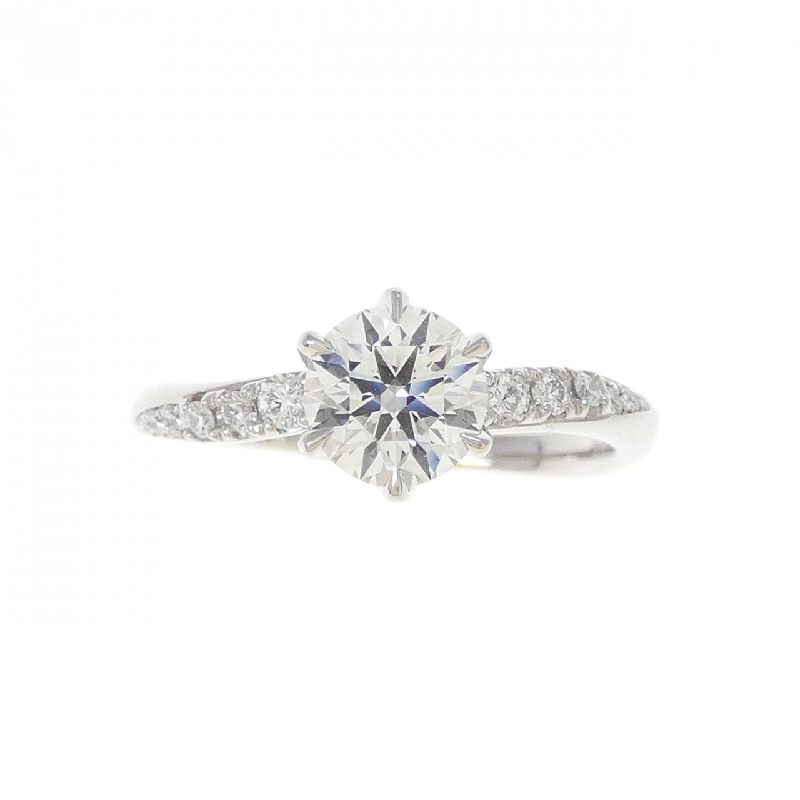 Nhẫn kim cương PT950 0.702CT H SI1 3EXT H＆C - Hàng hiệu Authentic 872713