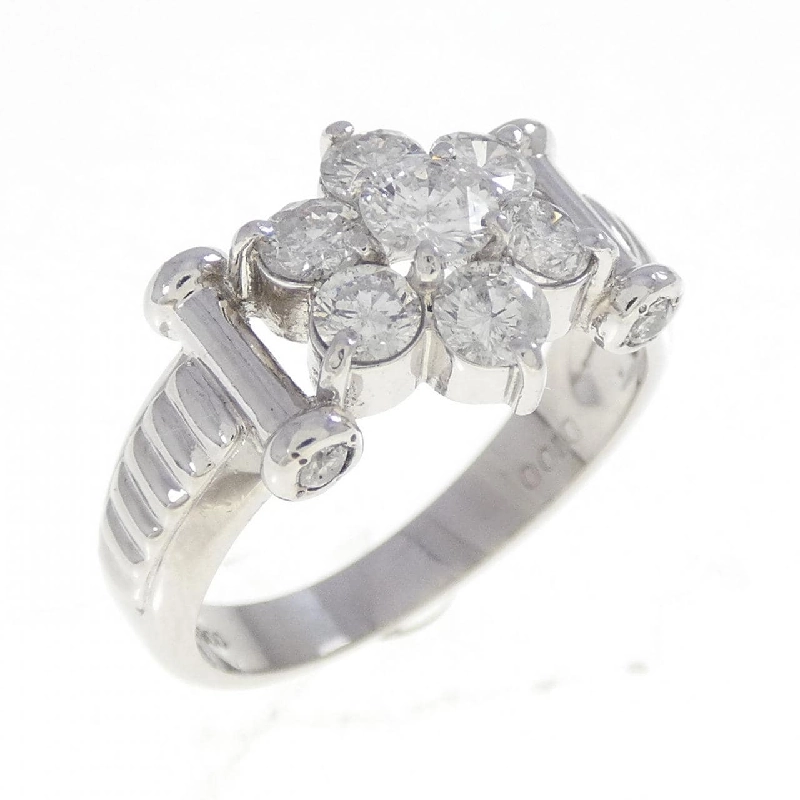 Nhẫn kim cương hoa PT900 1.00CT - Hàng hiệu Authentic 854366