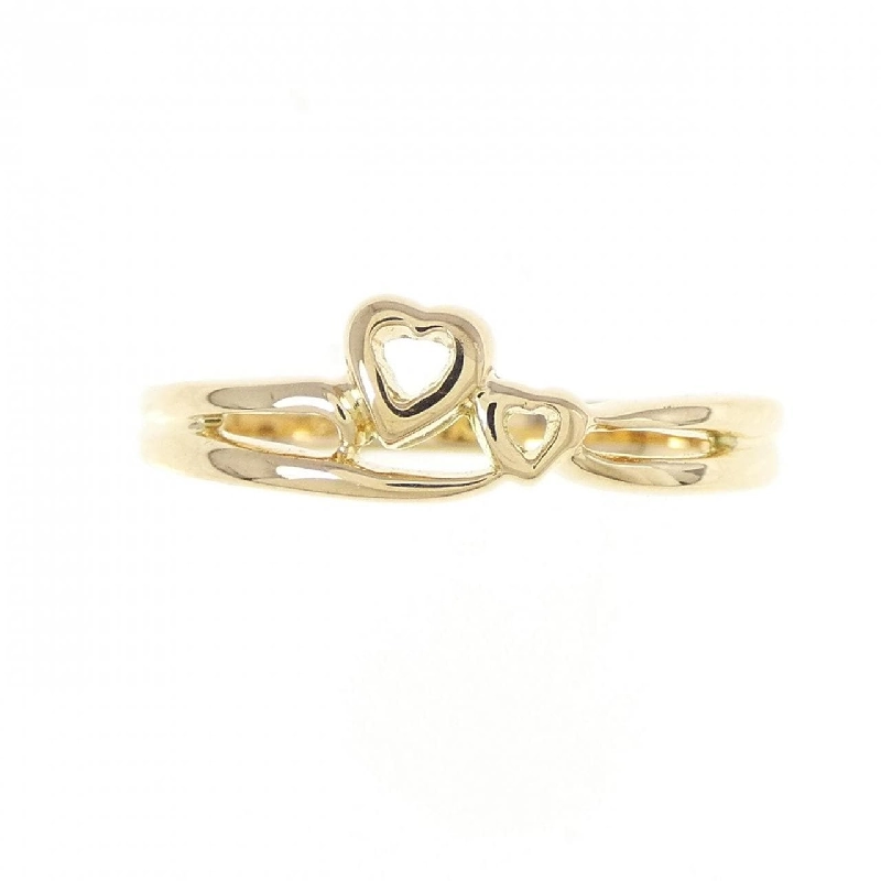 Nhẫn hình trái tim K18YG 671024