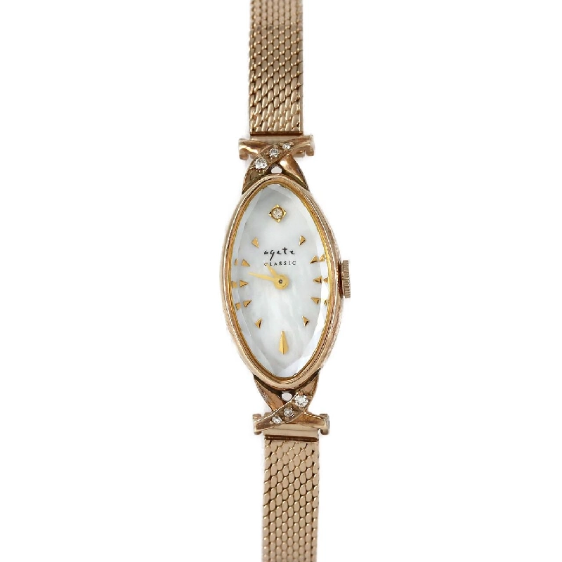 Đồng hồ trang sức mặt tôn Agat PG 1811 PG Quartz - Hàng hiệu Authentic 874379