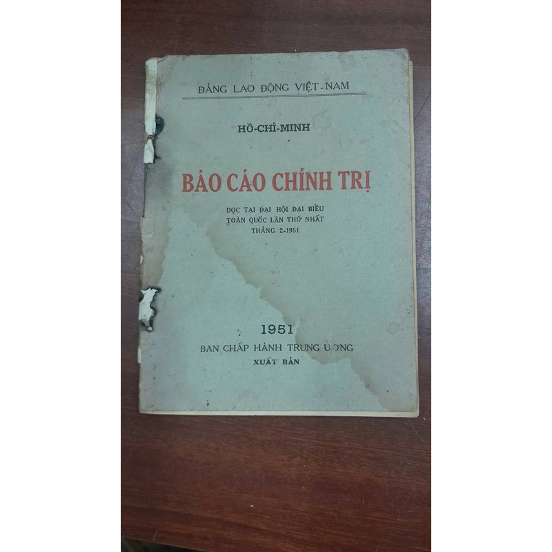 BÁO CÁO CHÍNH TRỊ - HỒ CHÍ MINH 265952