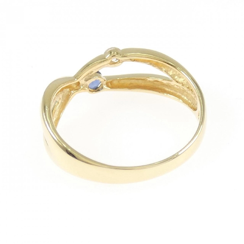 Nhẫn Sapphire K18YG - Hàng hiệu Chính hãng 853736