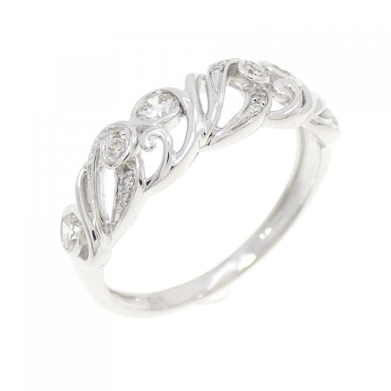 Nhẫn kim cương K18WG 0.27CT 670123