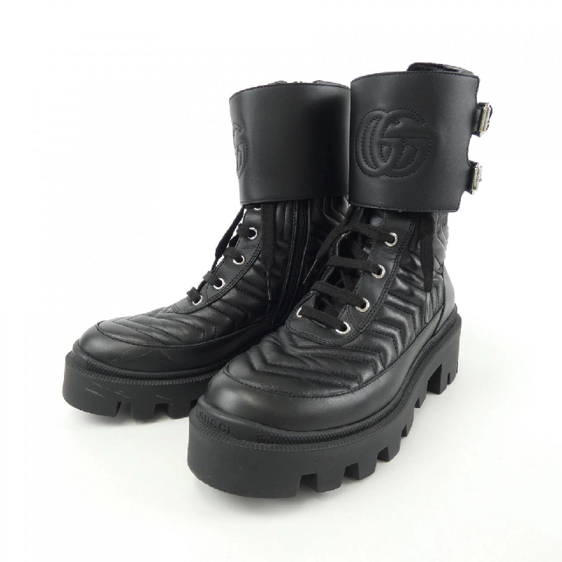 【Khuyến mãi】Giày bốt GUCCI 665246