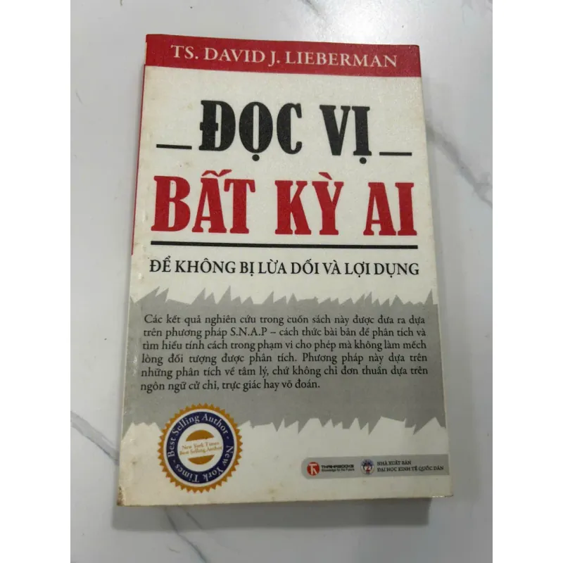 Đọc Vị Bất Kỳ Ai (You Can Read Anyone) - TS. David J. Lieberman 605746