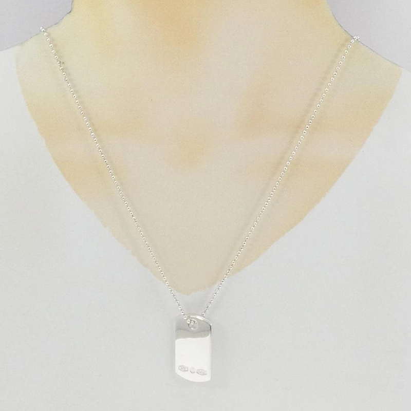 Tiffany 1837 Makers I.D. Tag Necklace - Hàng hiệu Authentic 839928