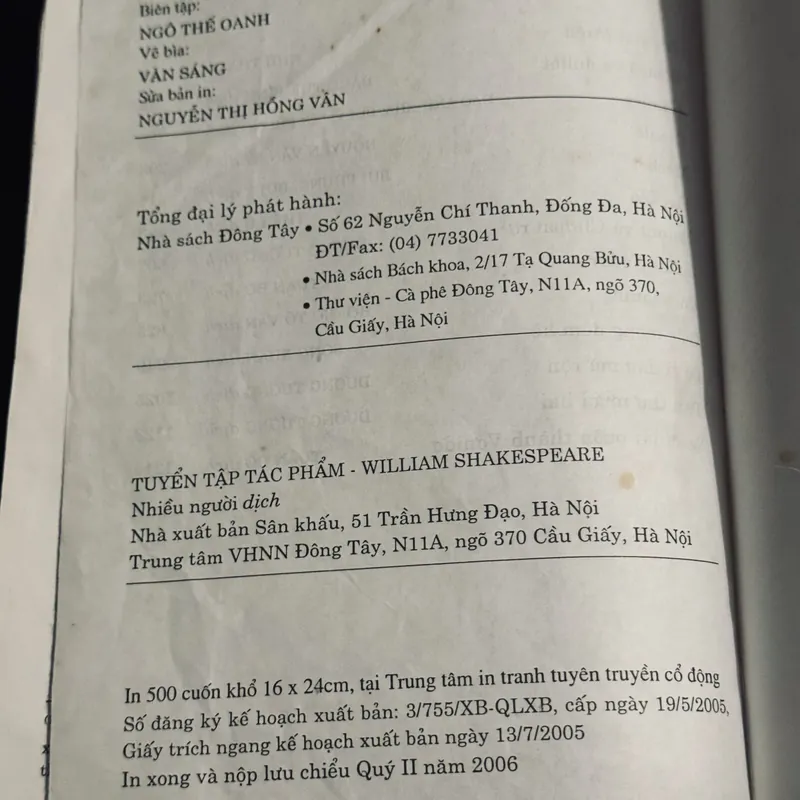 Tuyển tập William Shakespeare 574892