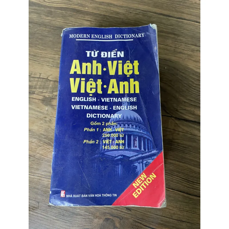 Từ điển Anh Việt, Việt Anh ;1600 trang  1039984