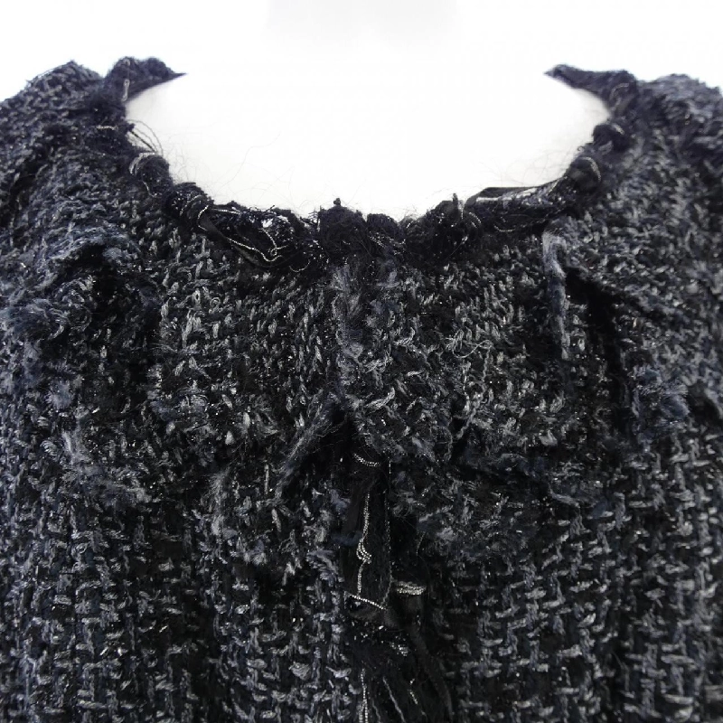 CHANEL P28902V18105 06A Áo khoác không cổ - Hàng hiệu Authentic 816116