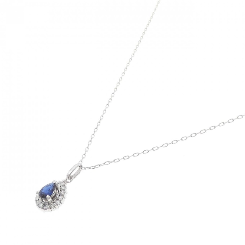 Dây chuyền Sapphire PT900/PT850 0.36CT - Hàng hiệu Chính hãng 860799