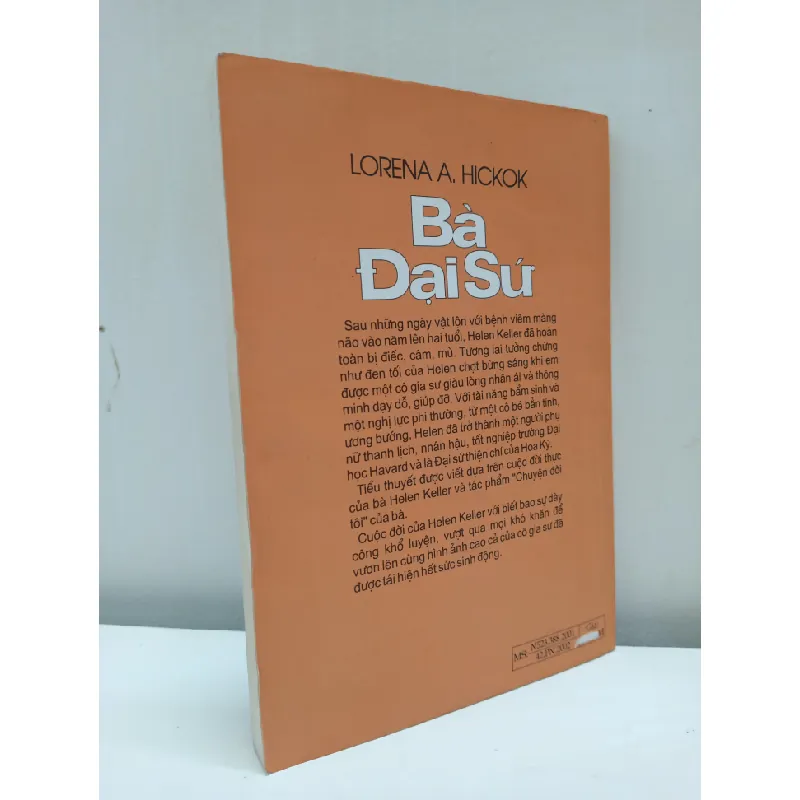 [Phiên Chợ Sách Cũ] Bà Đại Sứ (2002) - Lorena A. Hickok S2610 697076
