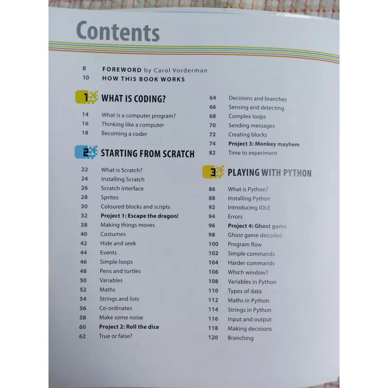 COMPUTER CODING FOR KIDS – CAROL VORDERMAN - Sách DK, mới 99% 782513