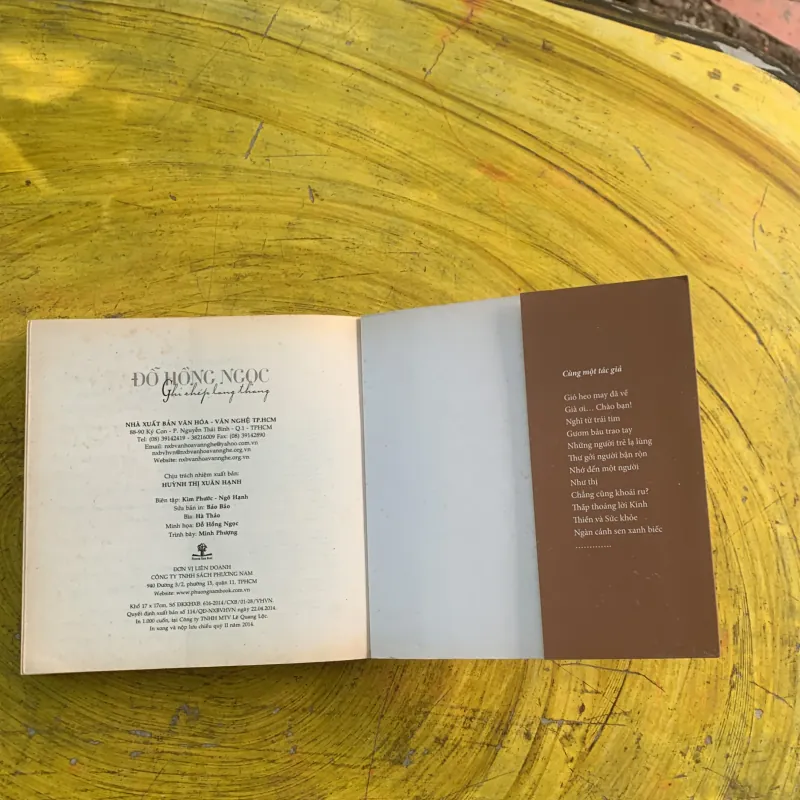  COMBO ĐỖ HỒNG NGỌC: GHI CHÉP LANG THANG & THƠ ĐỖ HỒNG NGỌC thư gởi cho bé sơ sinh & … 976627