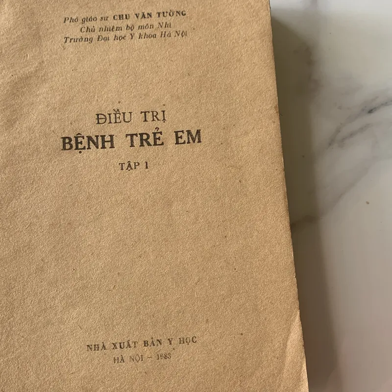 Điều trị bệnh trẻ em, Chu Văn Tường 710606