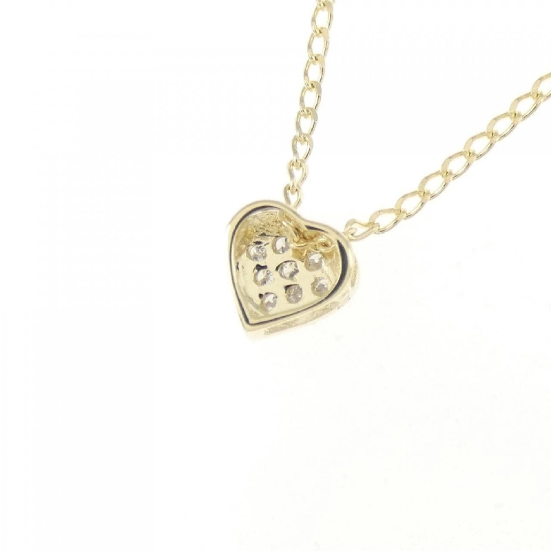 K10YG/K10WG Dây chuyền kim cương hình trái tim - Hàng hiệu Chính hãng 864257