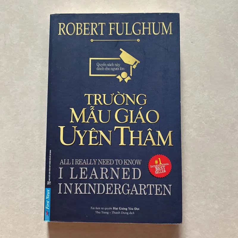Trường mẫu giáo uyên thâm - Robert Fulghum (t01) 750386