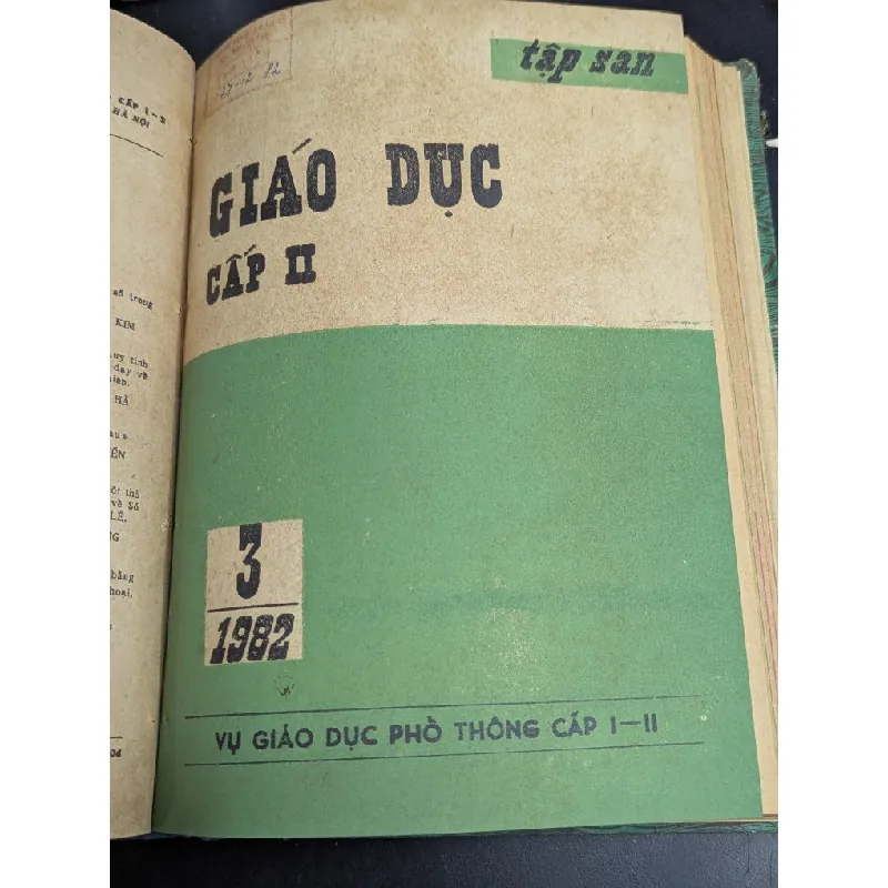 Tập san giáo dục mẫu giáo các năm 1977,1979,1980,1981,1982 ( tổng cộng 34 số có 1 số đôi ) 590928