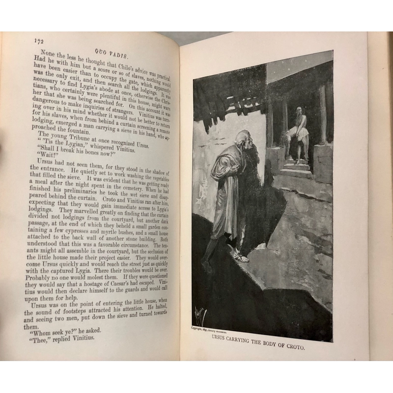QUO VADIS - Henryk Sienkiewicz - 1897 - sách cổ  462032