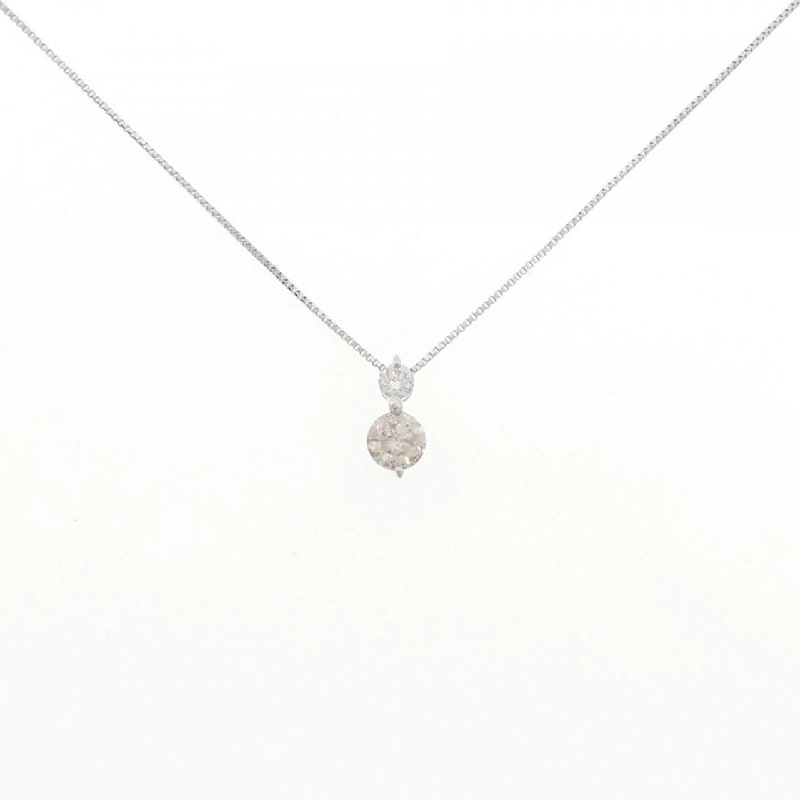 K18WG Dây chuyền kim cương 0.50CT - Hàng hiệu Chính hãng 863630