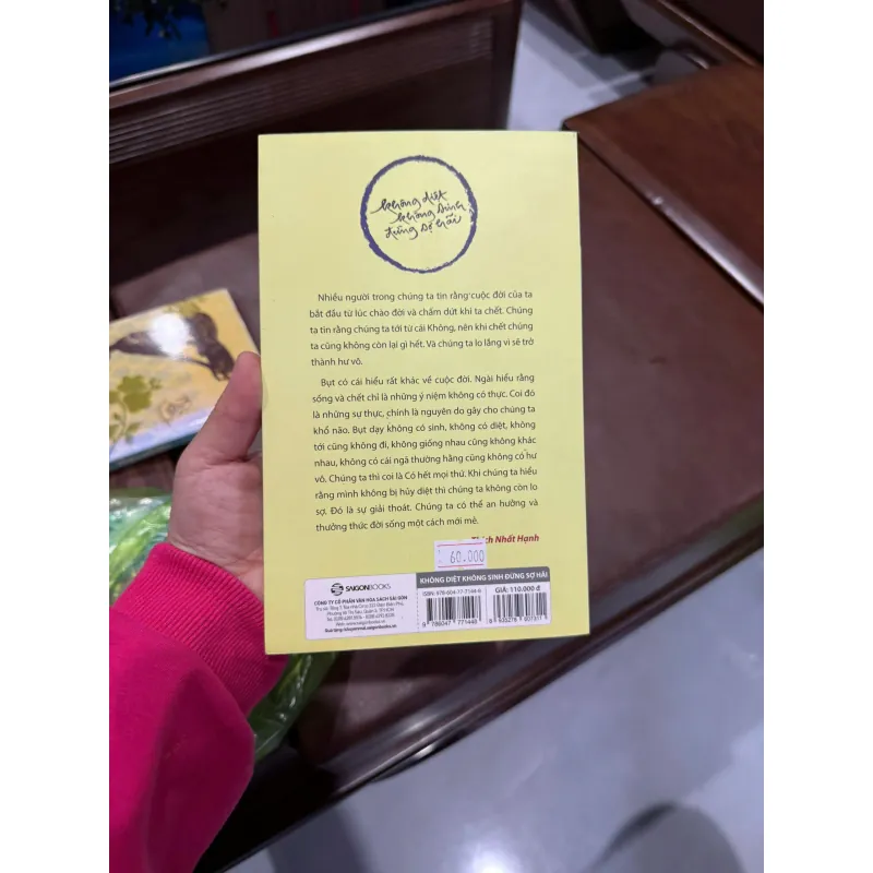 KHÔNG DIỆT KHÔNG SINH ĐỪNG SỢ HÃI – Thích Nhất Hạnh- K5 1046867