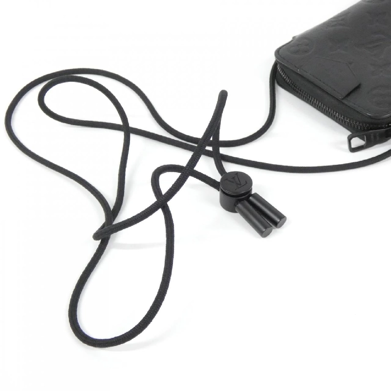 Túi xách vai Louis Vuitton Monogram Shadow Lace-up Pouch M12601 - Hàng hiệu Chính hãng 803110