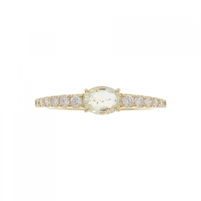 Nhẫn Opal Hiyalite K18YG 0.23CT - Hàng hiệu Chính hãng 852937