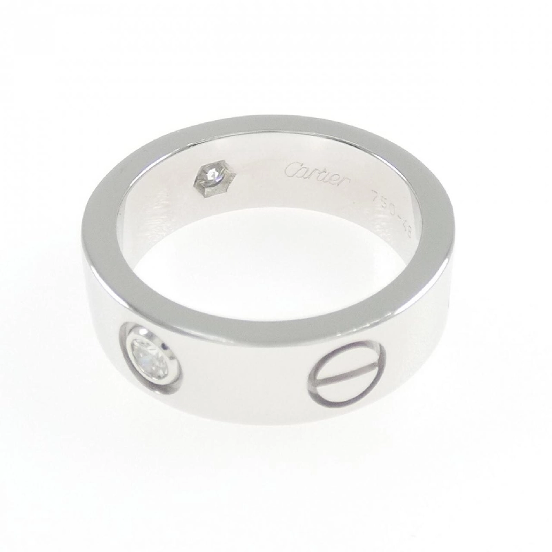 Nhẫn Cartier Love Half Diamond - Hàng hiệu Authentic 836330