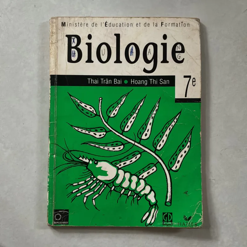 Biologie 7e (Tặng khi mua sách ở Tiệm) 722525