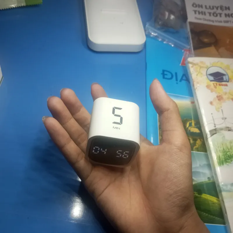 Đồng hồ đếm ngược Pomodoro F4 Timer cảm biến trọng lực, màn hình kỹ thuật  705002