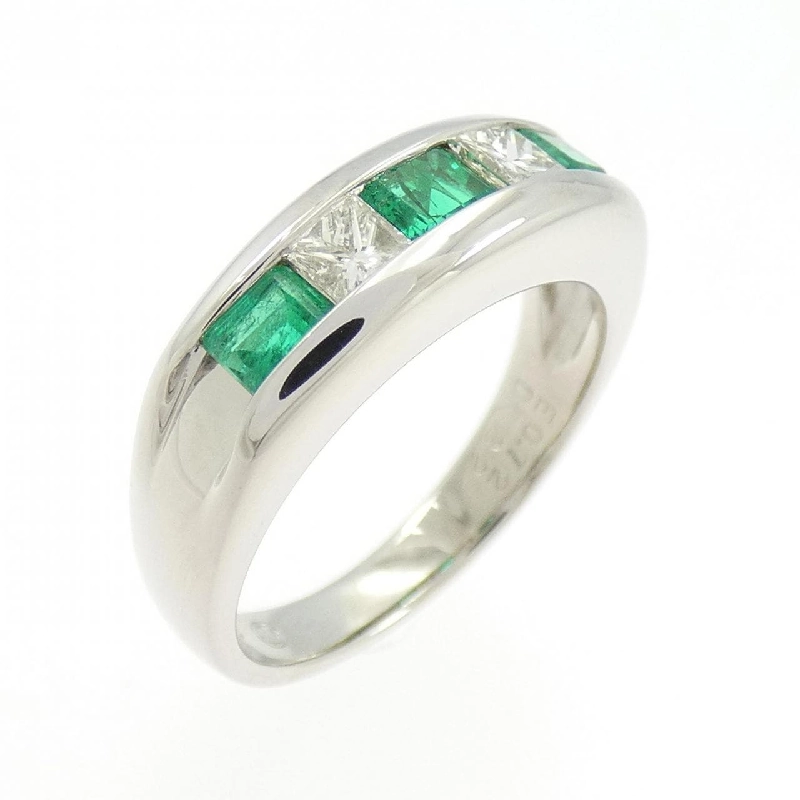 Nhẫn Emerald PT900 0.72CT - Hàng hiệu Chính hãng 848273