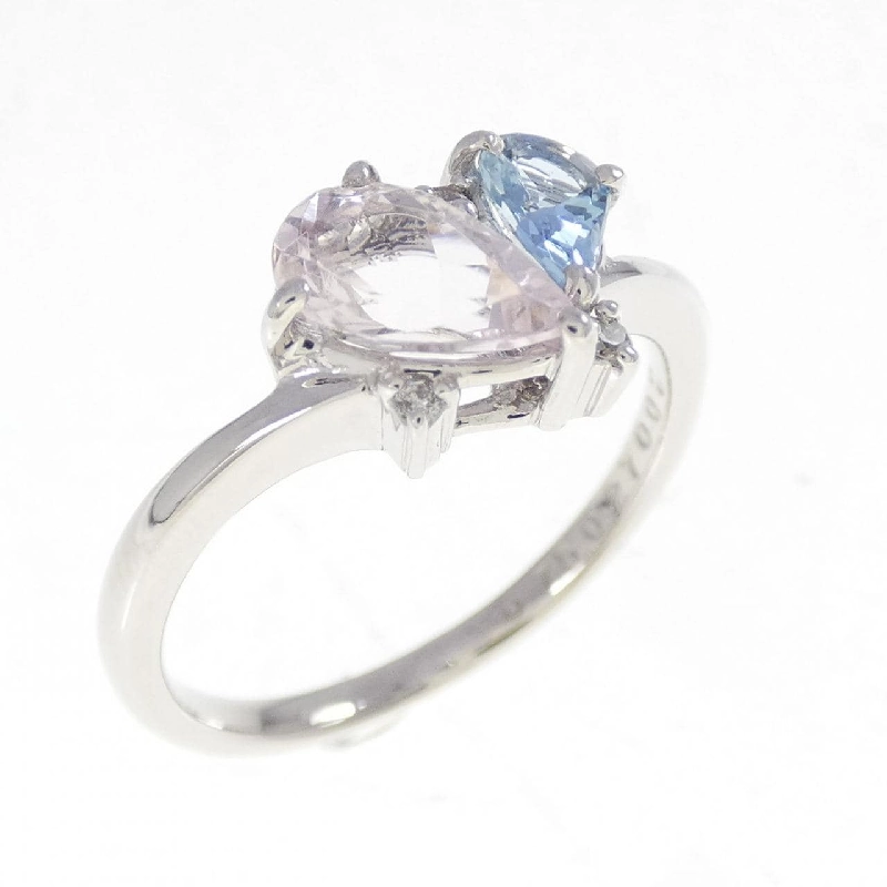 Nhẫn đá màu K18WG - Hàng hiệu Authentic 849552