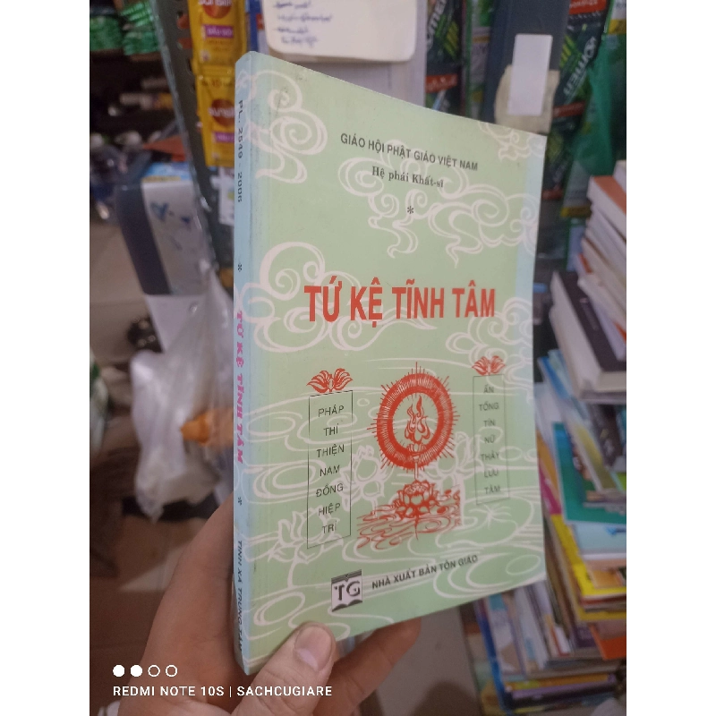 (Sách cũ SCGR) Tứ kệ tĩnh tâm 2006 mới 80% ố Phật giáo HCM2702 Blogmeo090426 1014076