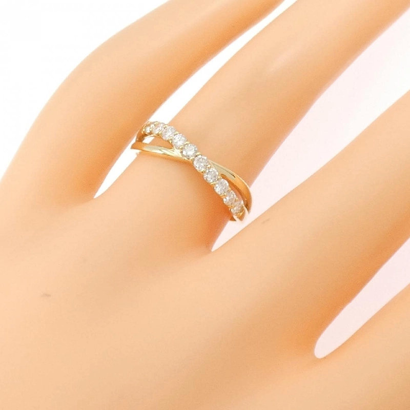 Nhẫn kim cương K18YG 0.30CT - Hàng hiệu chính hãng 853462