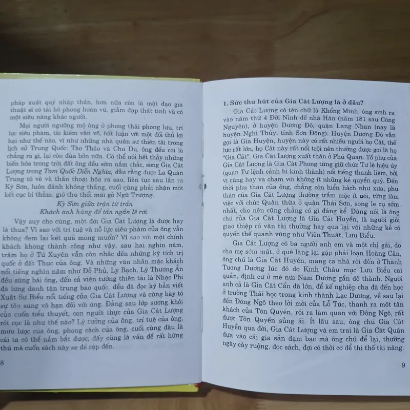 Khổng Minh Gia Cát Lượng Đại Truyện - Trần Văn Đức 783156