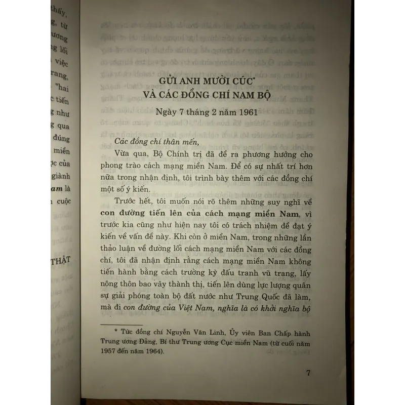 Thư vào Nam 699005