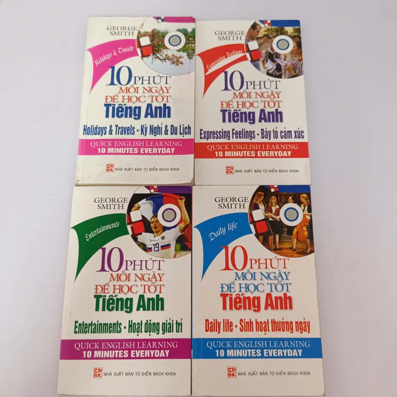 10 phút mỗi ngày để học tốt tiếng Anh (bộ 4 cuốn) 926777