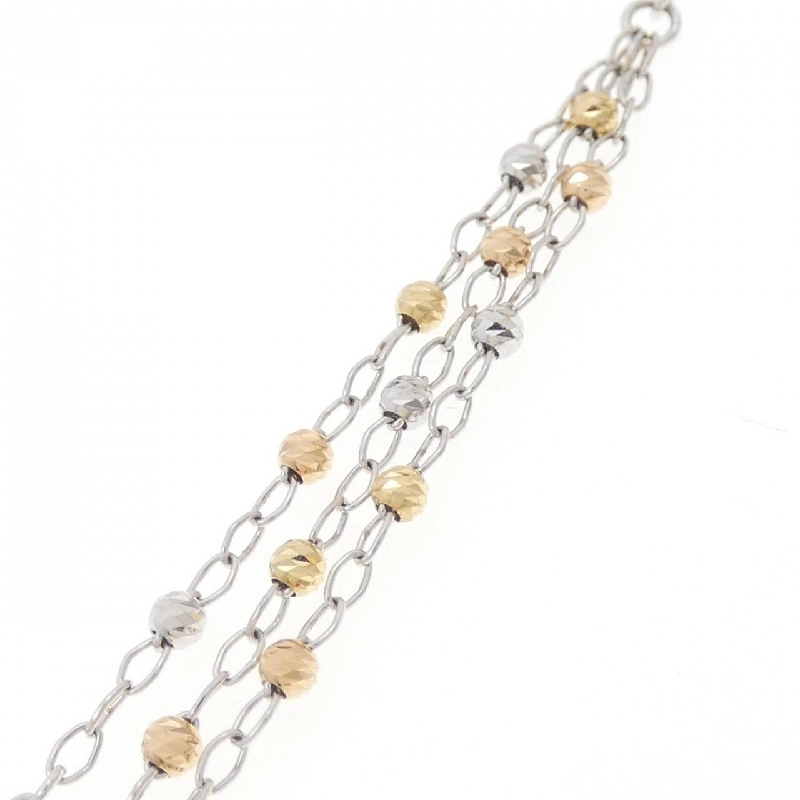 Dây chuyền kim cương ba màu K18 1.50CT - Hàng hiệu Authentic 848014