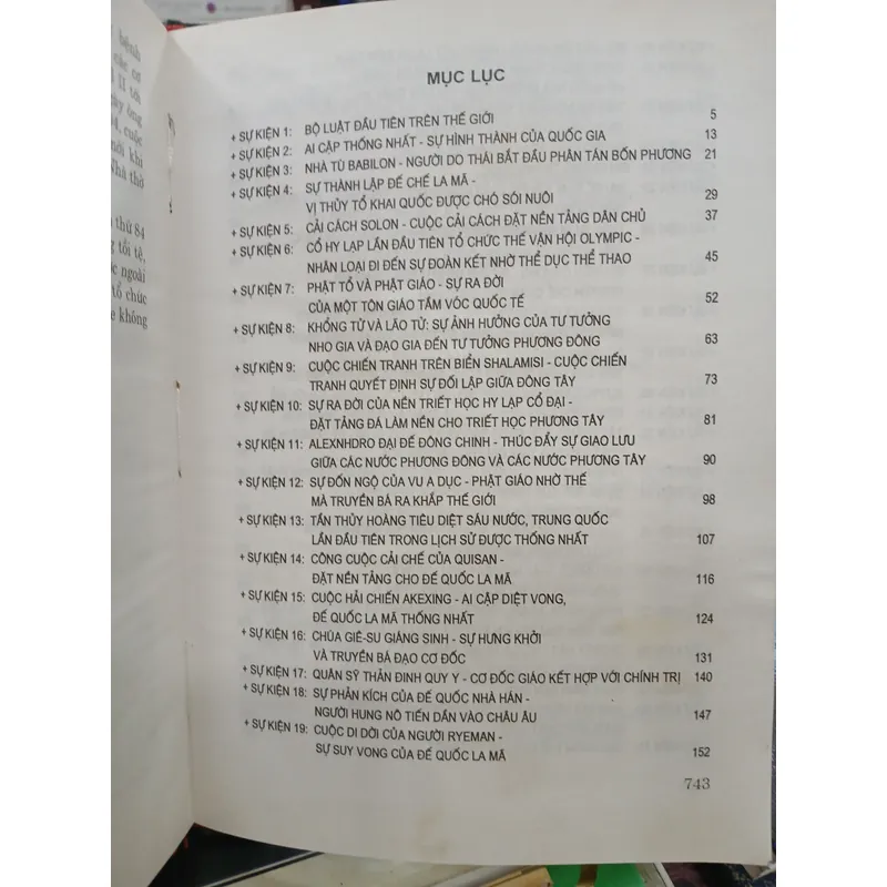106 SỰ KIỆN LỊCH SỬ THẾ GIỚI - TRƯỜNG MINH 717802