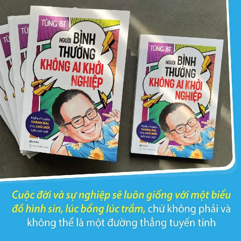 Người Bình Thường Không Ai Khởi Nghiệp - TÙNG BT (Trần Thanh Tùng) - GIVER BOOKS - MARKETING KINH DOANH 595465