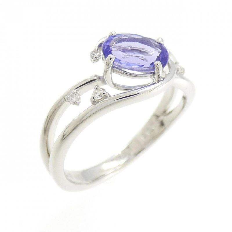 Nhẫn Tanzanite K18WG 0.81CT 671215