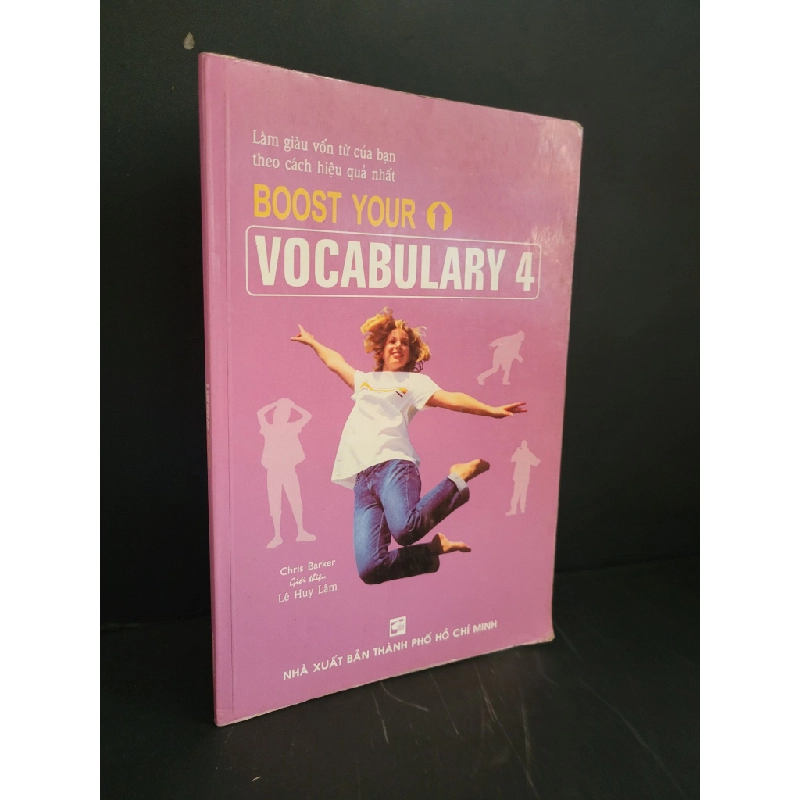 Boost your vocabulary 4 mới 80% bẩn bìa, ố nhẹ, có chữ viết 2007 Chris Barker HCM3004 HỌC NGOẠI NGỮ 445047